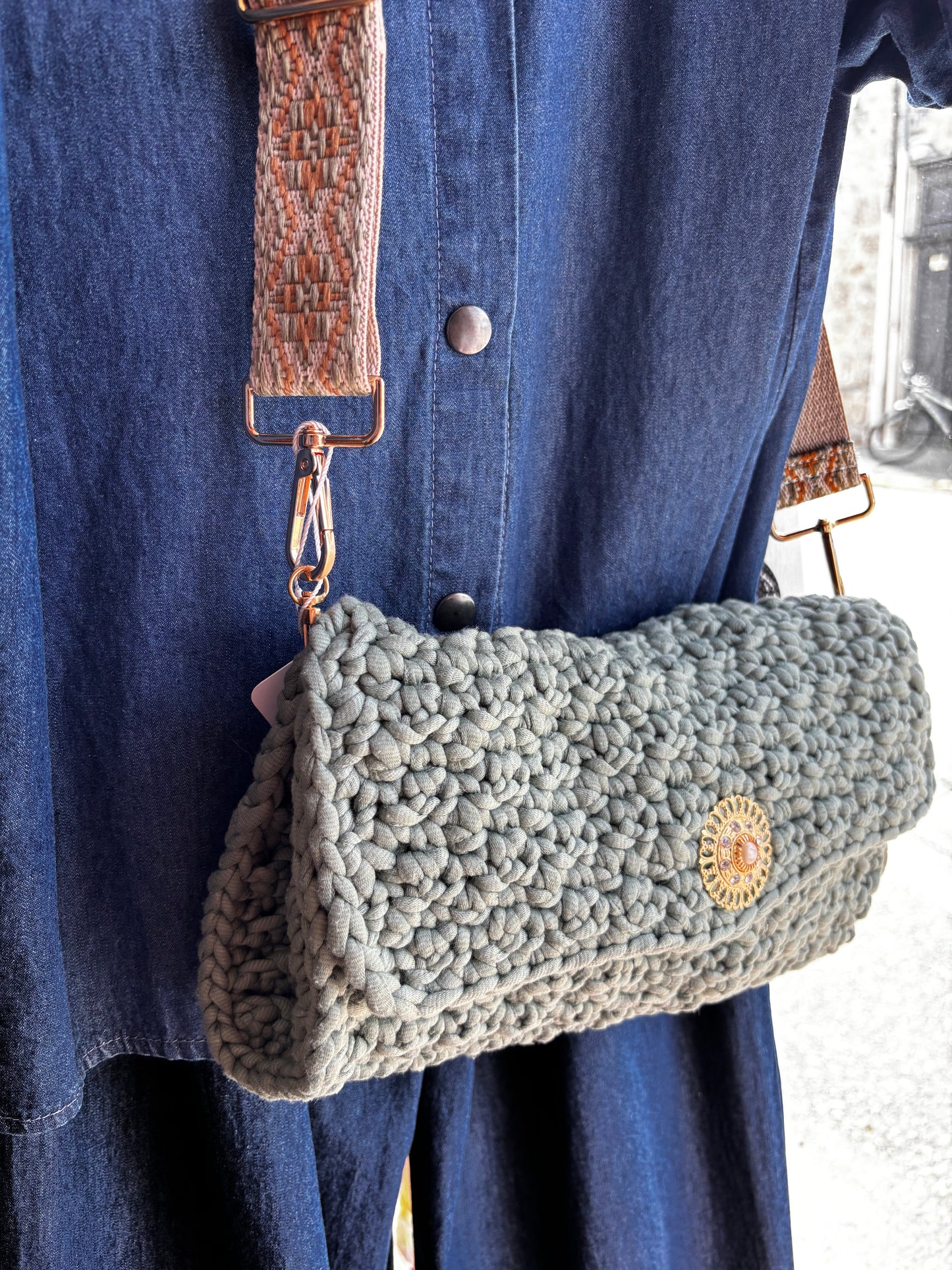 Sac Crochet Kaki