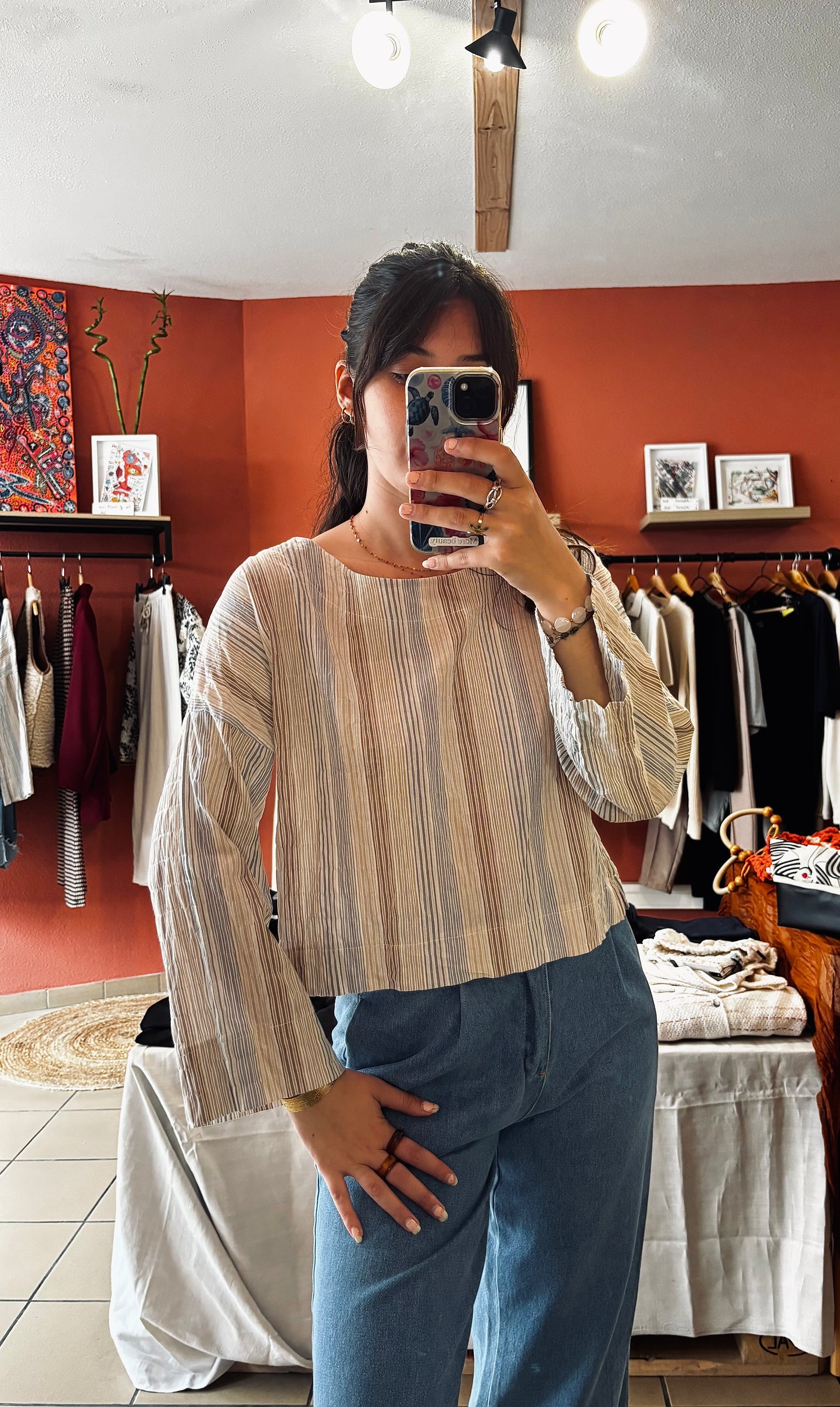 Blouse Rayée