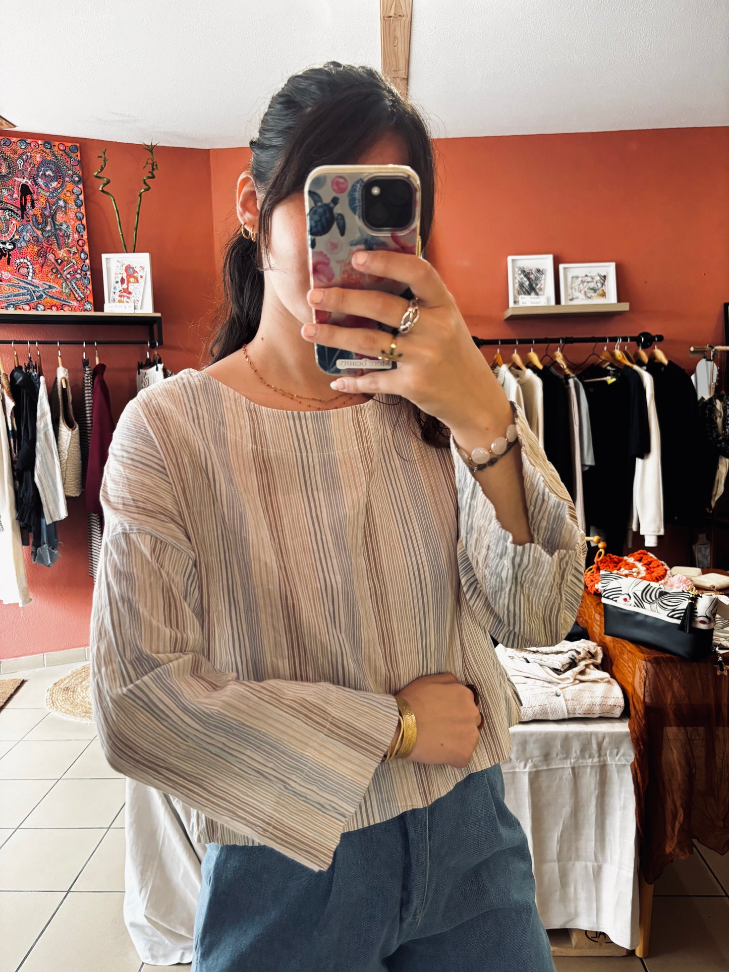 Blouse Rayée